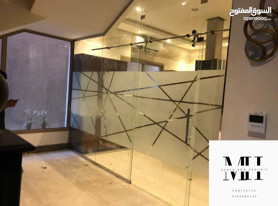 ( GLASS AND SECURIT ) حجير  زجاج سيكوريت: الأمان والأناقة في آن واحد..  " لحماية فائقة ومظهر عصري "