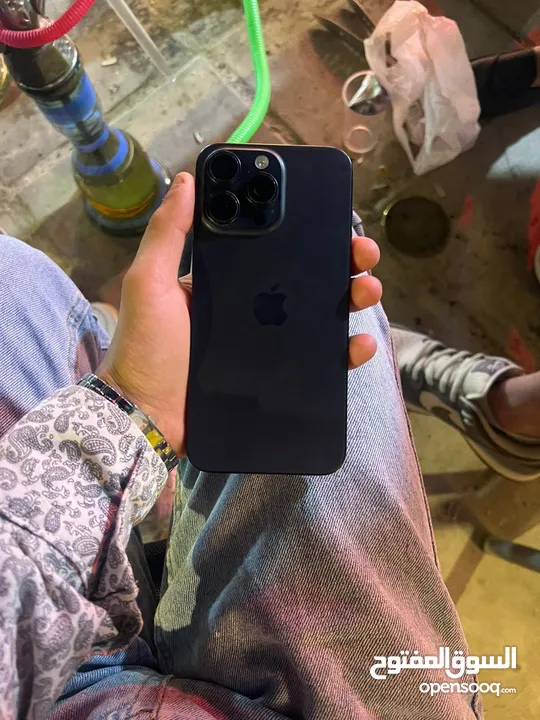 جهاز. ايفون15 pro max جهاز وكاله بحالة الجديد الجهااز  بطاريتو90 مساحه256 نموذجM شرق ارسط الاه ببارك
