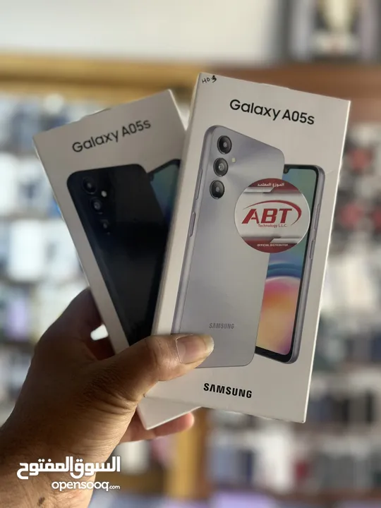 New Galaxy A05s 4+128Gb Black/White