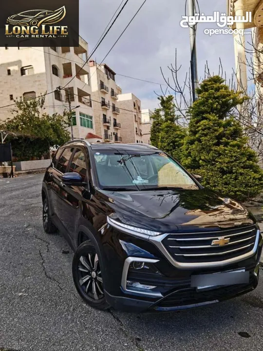 استاجرها الان عائلية (7) ركاب واقتصادية جدا  جيب شفروليه كابتيفا 2023 مومنة شامل مكفولة صيانة