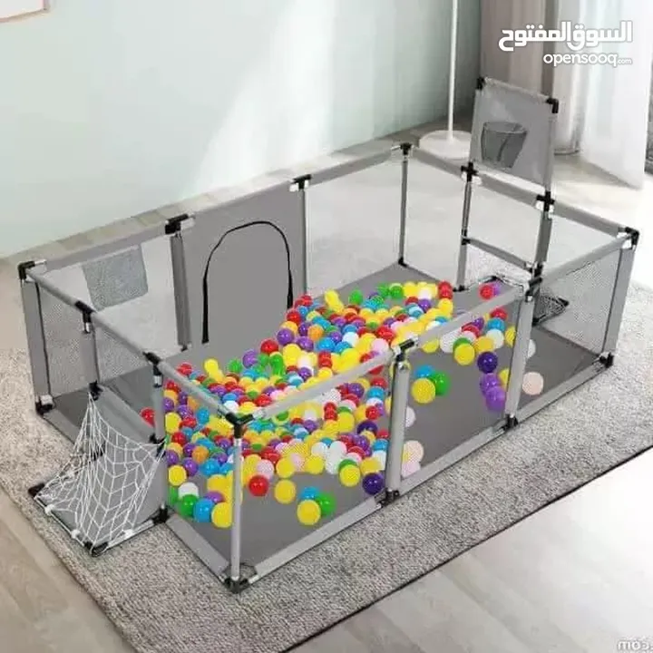 قفص العاب للاطفال مستطيل