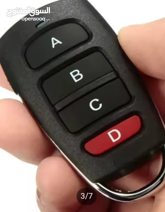 جهاز تحكم عن بعد ناسخ عالمي Diese RF 433MHZ بأربعة أزرار ABCD جهاز إرسال للأجهزة وأبواب السيارات