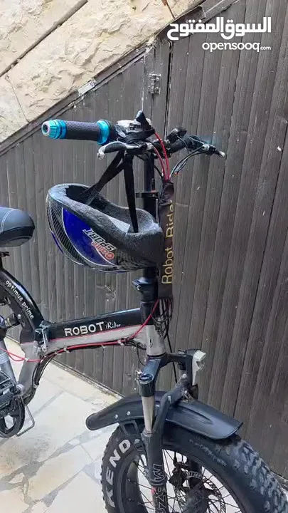 للبيع بسكليت كهربا نوع Robot بحالة ممتازة بدون بطاريه
