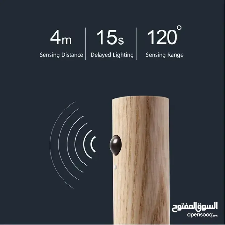 لامبة ضوء  تشتغل بمستشعر الحركة(capture ) صغيرة الحجم و تطلق اشعة جميلة و قوية+التوصيل الى كامل تونس