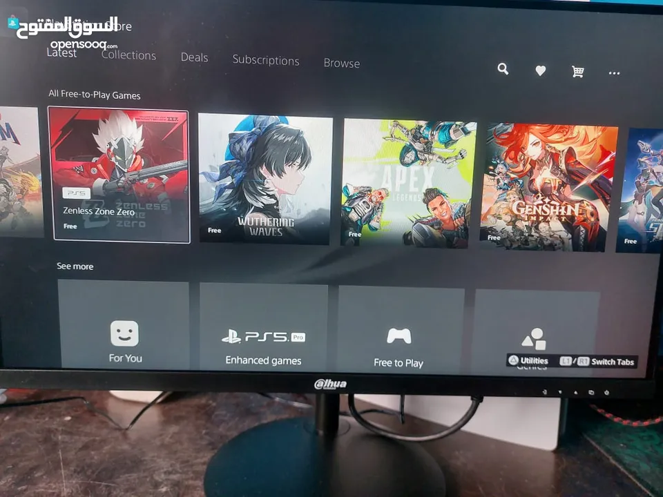 ps 5 بحالة الوكالة للبيع