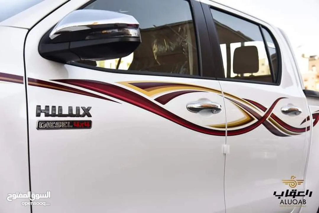 اتوماتيك لون ابيض هايلوكس Toyota Hilux 2024