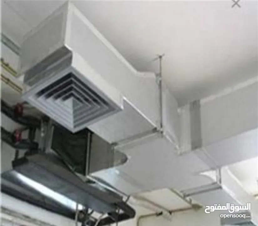 split duct ac fixing and duct connector