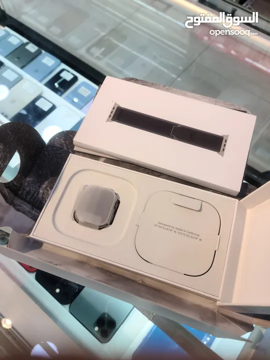 ابل وتش الترا 2 اوبن بوكس بطارية 100% كفالة ابل // apple watch ultra 2 49mm