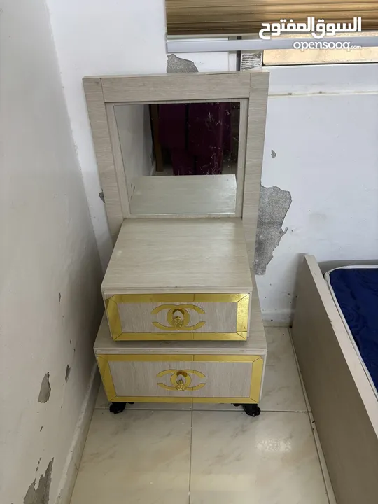 غرفتين نوم وحده مفرد وحده مجوز
