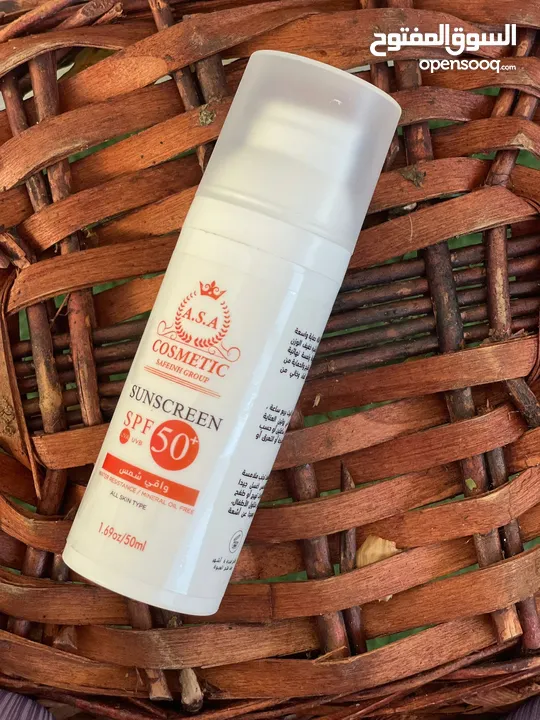 واقي الشمس a.s.a الاصلي يحتوي على 5 فلاتر للحماية من أشعة الشمس .spf 50 . متوفر منه مع تفتيح أو بدون