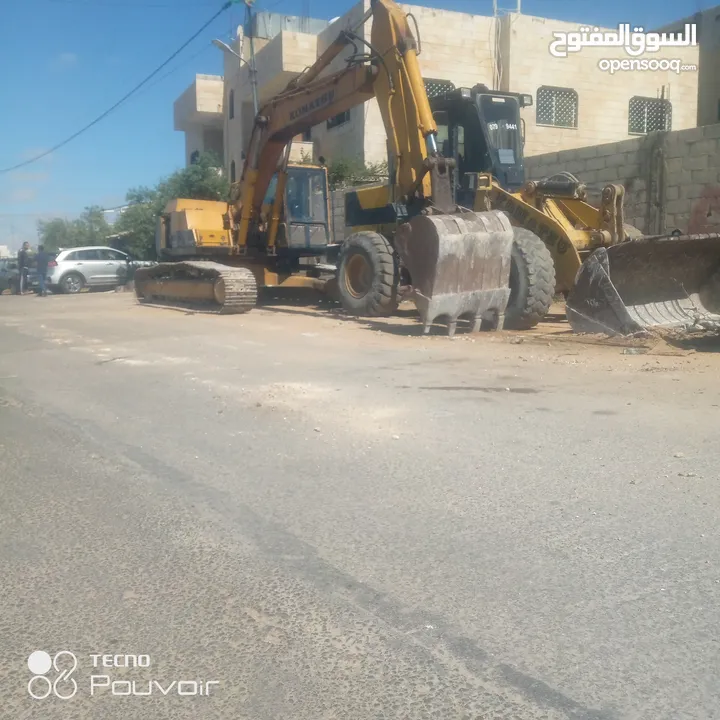 جرافه أو حفاره للبيع