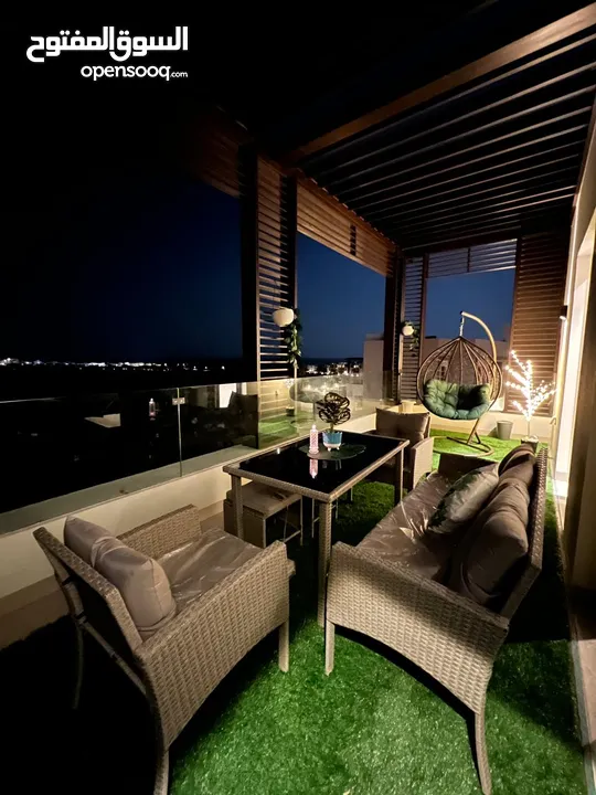 Furnished Apartment for rent daily ,weekly at Jebel Sifah شقة للايجار اليومي في جبل السيفة