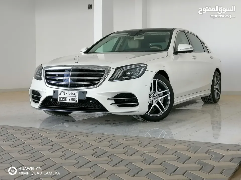 مرسيدس S450 2020ممشي4.700وارد الخليج