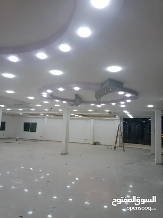 ديكورات جبس بورد ودهان وبديل خشب ورخام وشي بورد وكهربا
