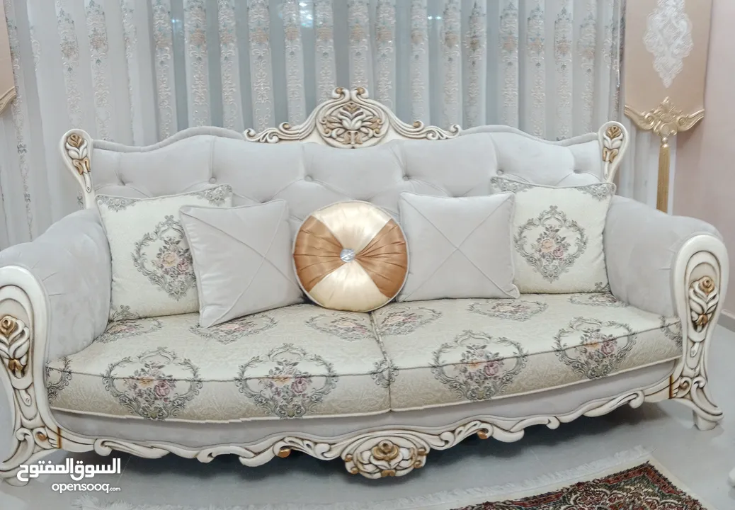 طقم كنب 7 مقاعد (استخدام عرسان)