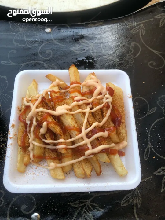 عرباية ذرة-فول-بطاطا-ترمس