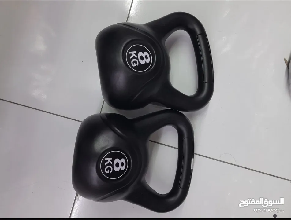 For sale (Pair of 8kg weighted dumbbells  )