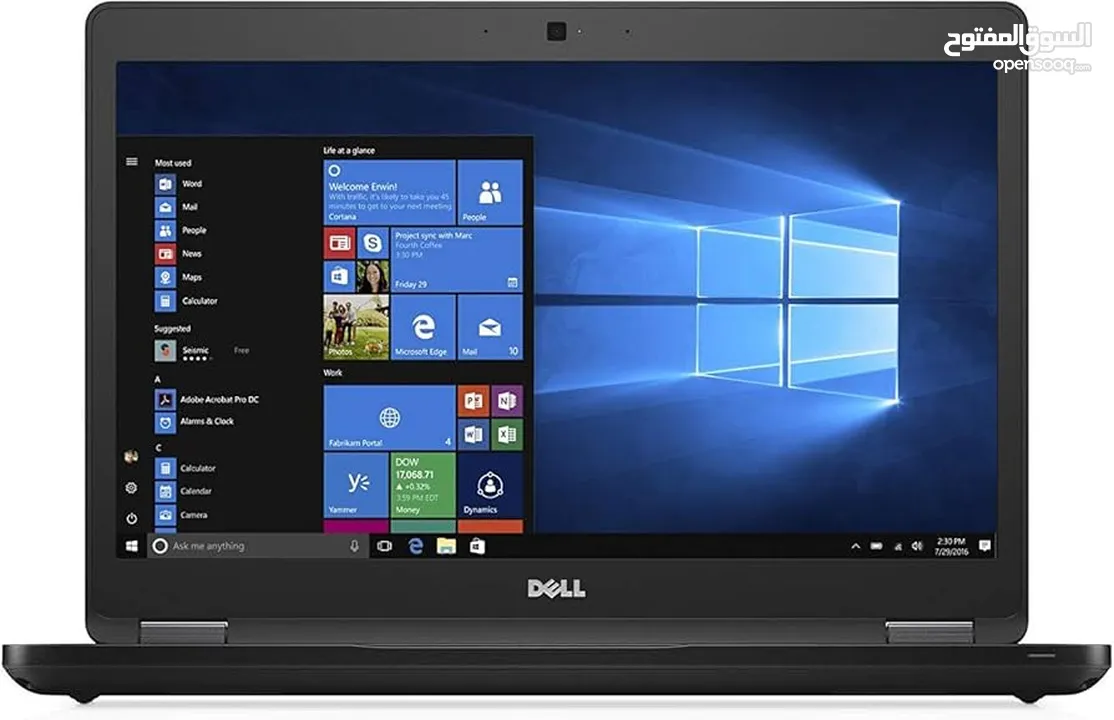Dell Latitude 5480 14 - Core i5 7th Gen - i5-7440HQ -3.8Ghz - 256GB SSD - 8GB RAM -  Windows 11
