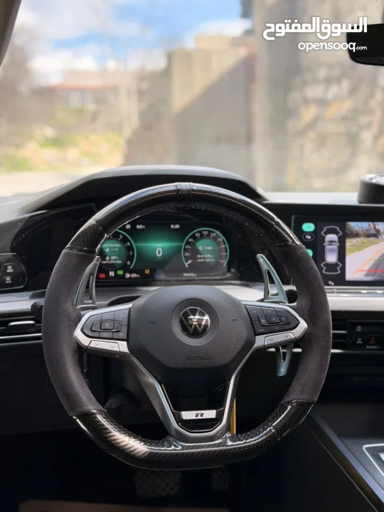 GOLF RLine // تعديل كامل اصلي R لون مميز  دهان شركة  رخصة و تامين لشهر 10  فل اضافات و زيادة