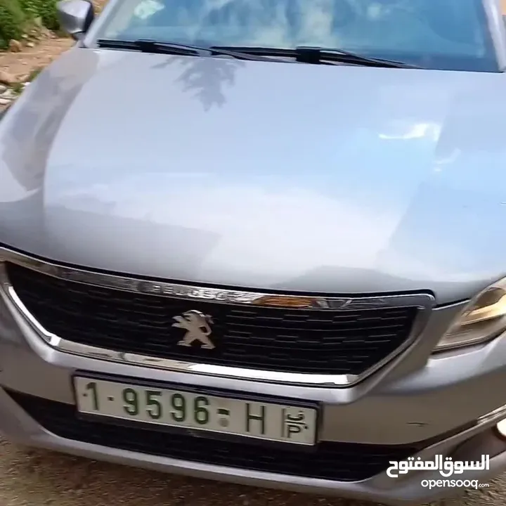 بيجو 301 لون رمادي من الخارج ولون المقاعد أسود ، موديل 2018، أوتومات، فقط ب 47000 شيكل فقط لا غير