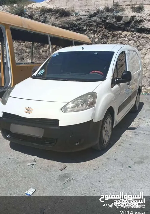 بيجو بارتنر 2014 بحالة ممتازة