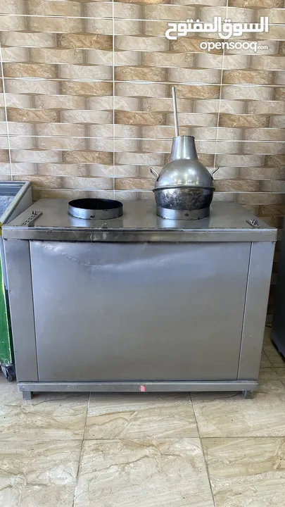 عدة مطعم حمص فول فلافل للبيع