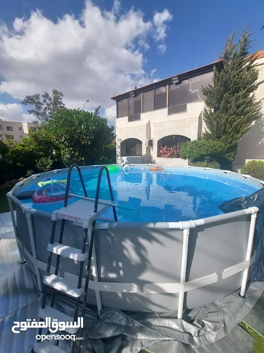 اكبر عرض وتحطيم للاسعار على مسبح انتكس INTEX SWIMMING Pool  بققطر 610سم وعمق رهيب 132سم