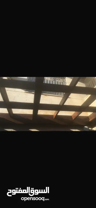 بيرغولا للحديقه خشب بلوط