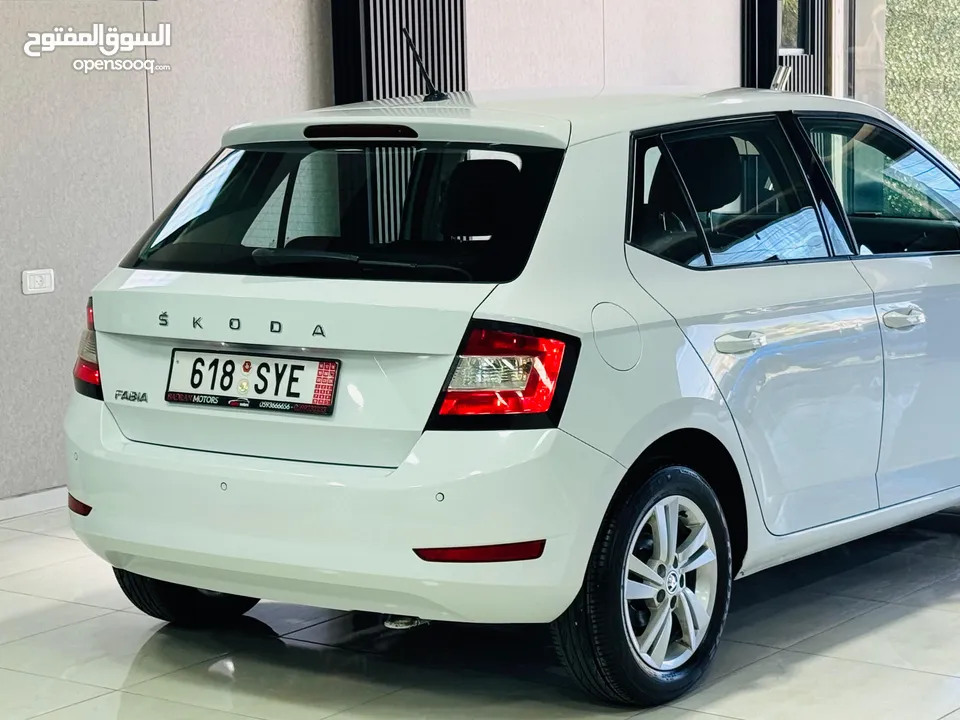 سكودا فابيا بنزين اتماتيك ترخيص 2021