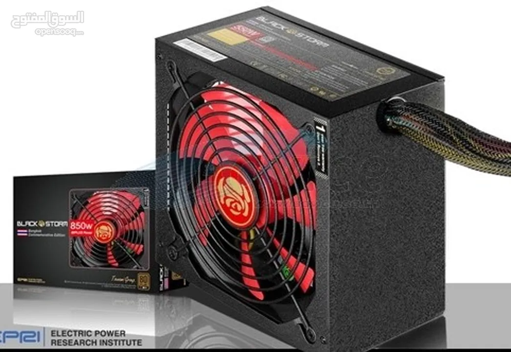 BLACK STORM 850W بور سبلاي  850 واط  بلاك ستورم  بقوة فائقة 