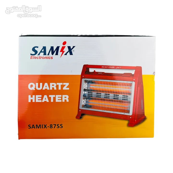 مدفأة كهربائية 4 شموع ماركة SAMIX الوصف مهم