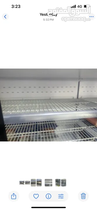 ثلاجه وفريزر للبيع من شركه عابدين استخدام سنه واحده فقط