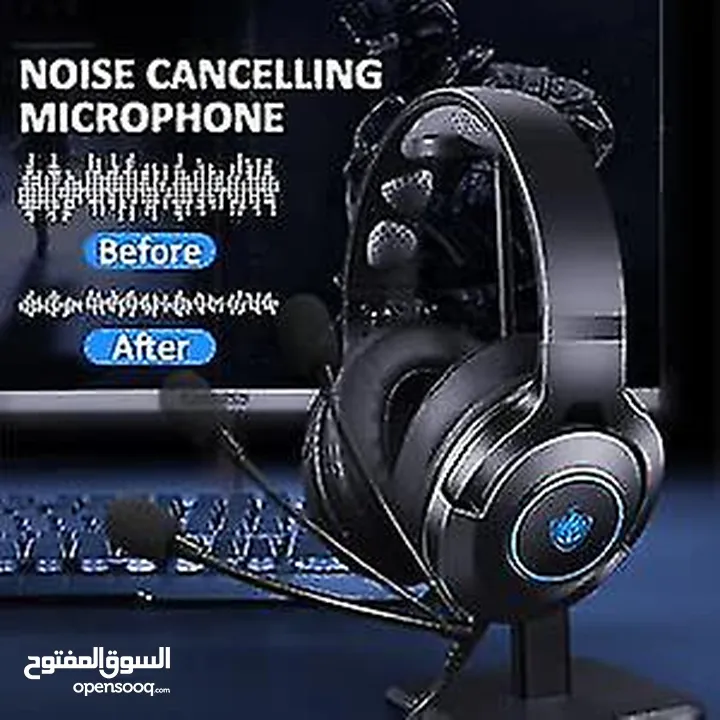 GAMING Q9 HEADSET FOR PS4 WIRELESS HEADSET-فونيكس سماعه قيمينق سلك ووايرلس للألعاب PS4