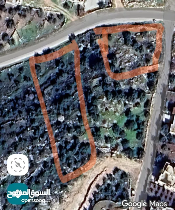 موجود ثلاث قطع اراضي للبيع في صوريف الخليل