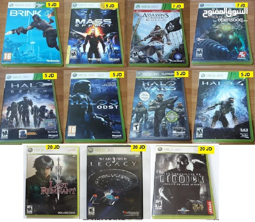 اجمل سيديات اكسبوكس ون اكسبوكس 360  XBOX360 XBOX ONE OG Games