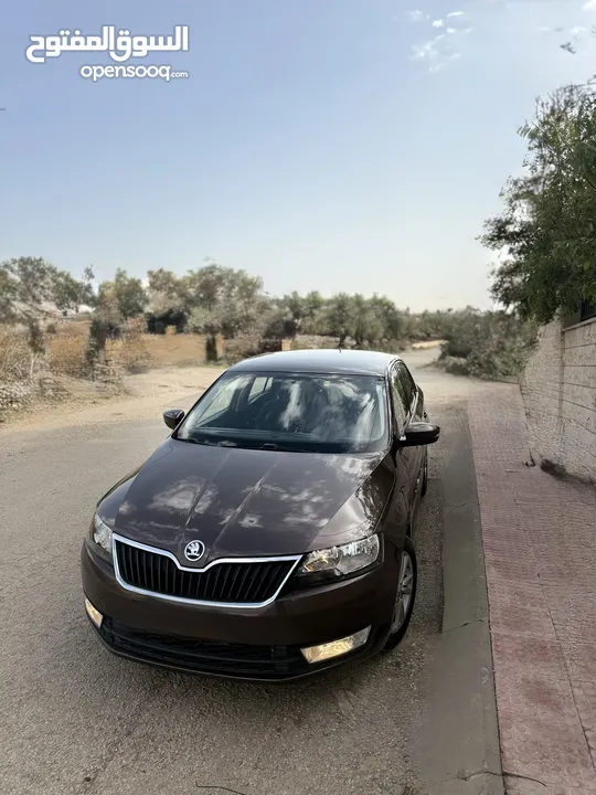 سكودا رابيد 2017 اصل برايفت ماتور 1400 تيربو بنزين جير اتومات سعررر ممتاز