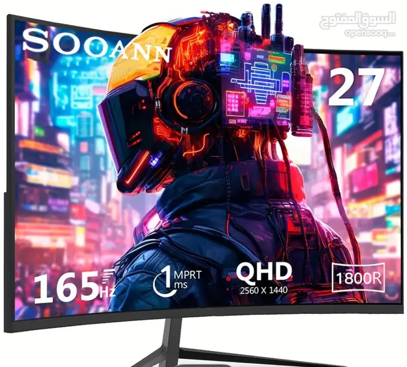 متوفر شاشات 2K 27 165hz بأقل الاسعار جديد
