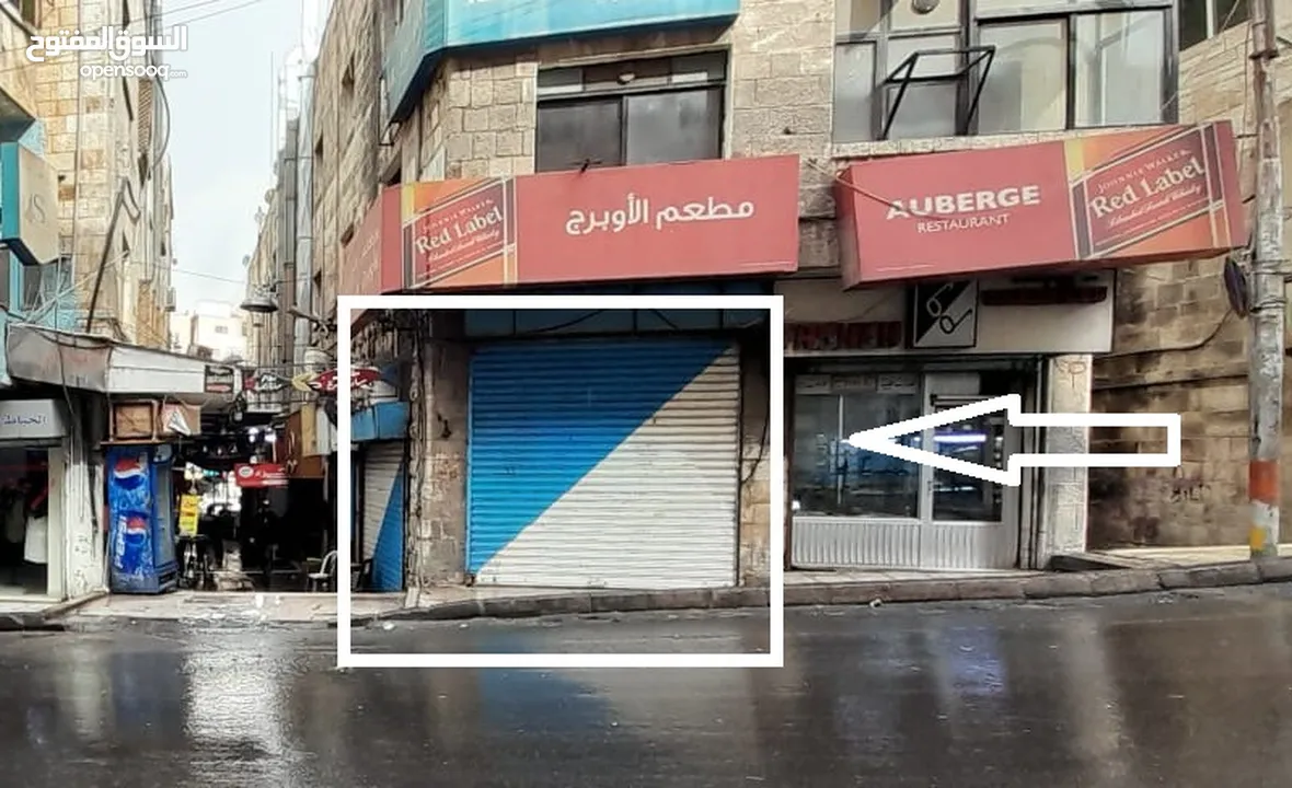 محل تجاري للايجار  *خلو * في وسط البلد بموقع مميز و حيوي