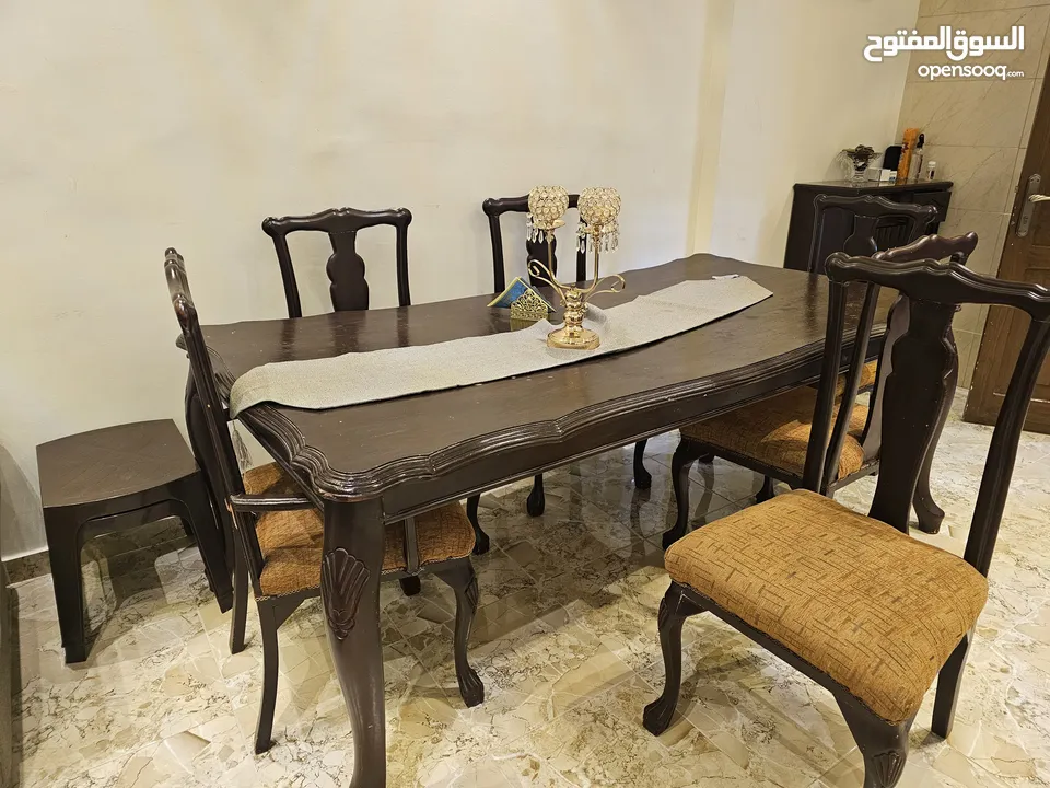 غرفه سفره و طقم مورس