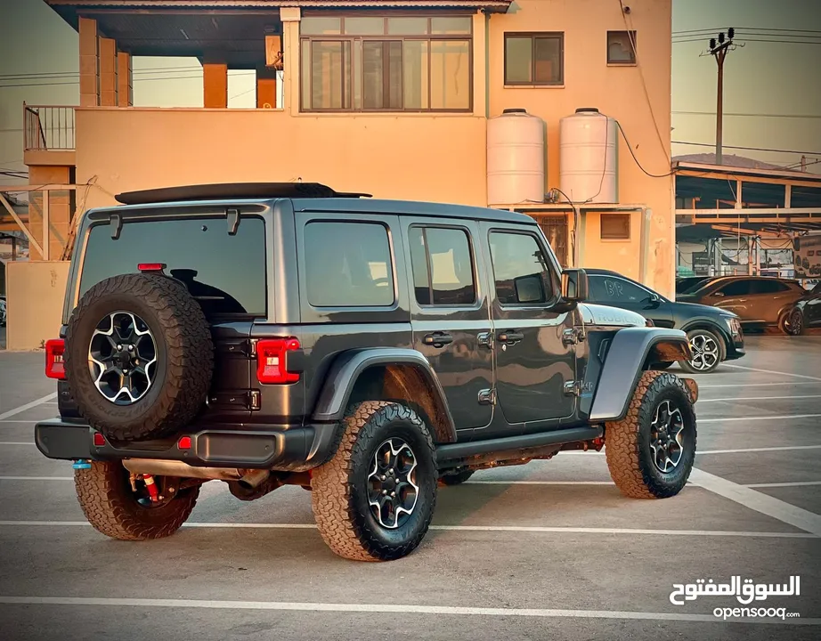 ‏  JEEP WRANGLER RUBICON Hybrid Plug IN Full  جيب روبيكون الجديد هايبرد كهرباء+ بنزين 2022-