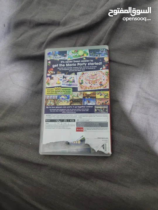 لعبة نينتندو سويتش super Mario party superstarsنينتندو سويتش مع كينترولار