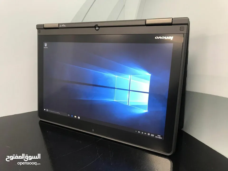 لابتوب i7 شاشة لمس يقلب 360 درجة فقط ب 750 شيقل مع كفالة سنة
