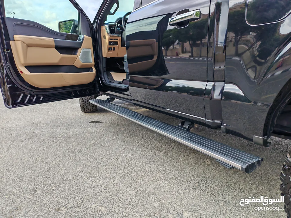 Ford F-150 2021 Lariat ( Gasoline )   powerboost 4x4 فورد f150 موديل 2021 بحالة ممتازة