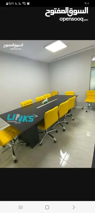 قاعات اجتماعات وتدريب ومكاتب لرجال الاعمال  Business Center – Office Space for Rent