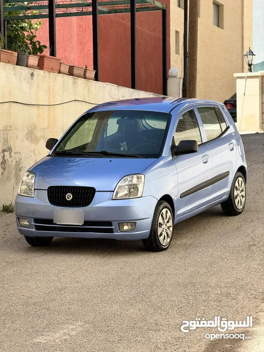 كيا بيكانتو 2007  جير عادي  بحاله ممتازه جدا  مكيف بور سنتر موفره جدا فحصها ممتاز مرخصه للبيع كاش فق
