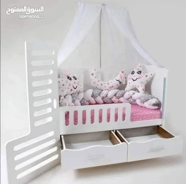 غرفة بيبي خشب تفصيل
