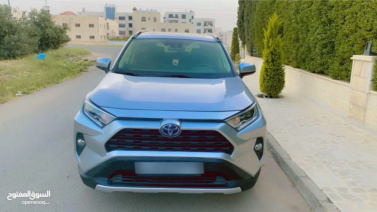 تويوتا راف فور هايبرد 2021 جمرك جديد