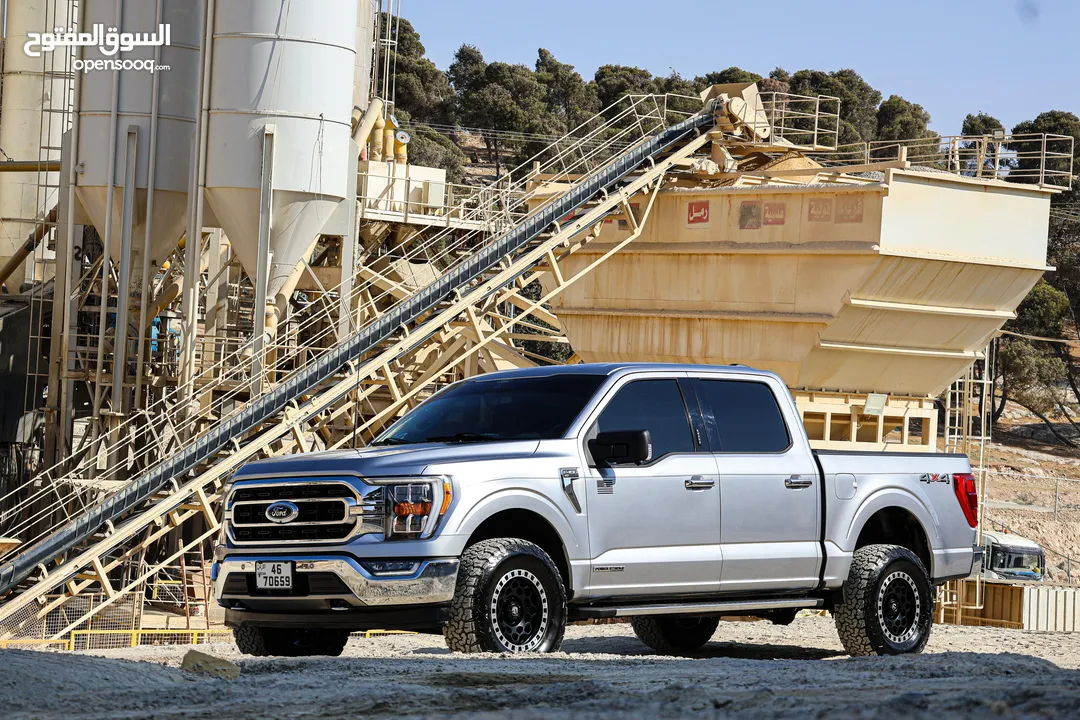 فورد F-150 2021 4X4 XLT powerboost Ford F-150 Diesl fully loaded Ford F150 202