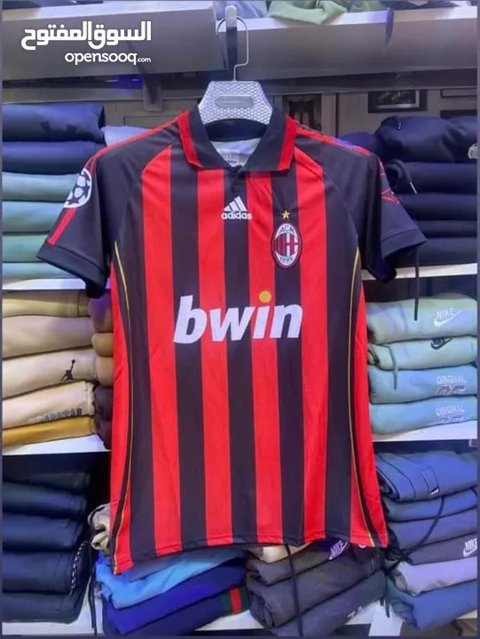 قميص نادي ميلان مالديني 2009   Jersey of Milan 2009 maldini   متوفر جميع قيسات من  M الى XXL
