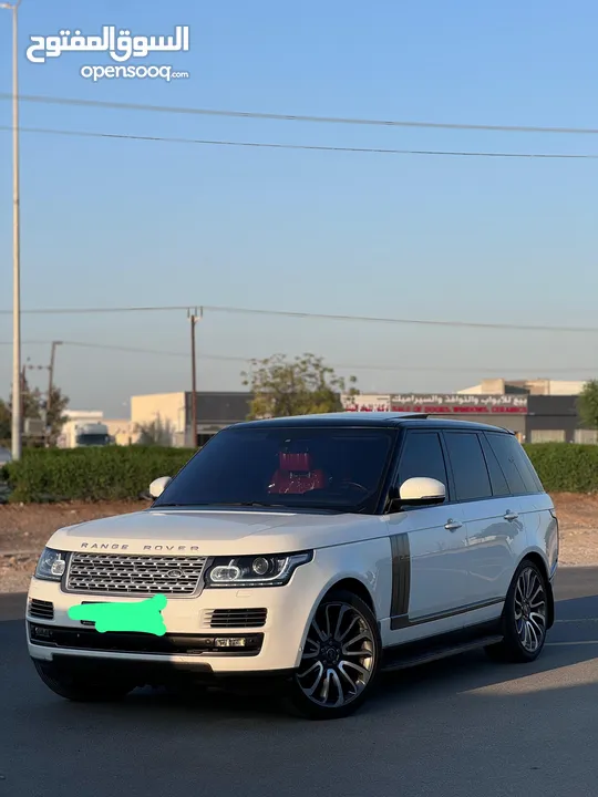 1st Owner Range Rover 2015 Oman Showroom